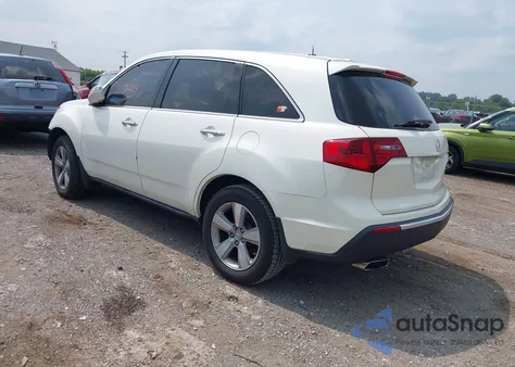 2013 Acura Mdx Technology Package z USA, uszkodzony, nr VIN 2HNYD2H37DH515705